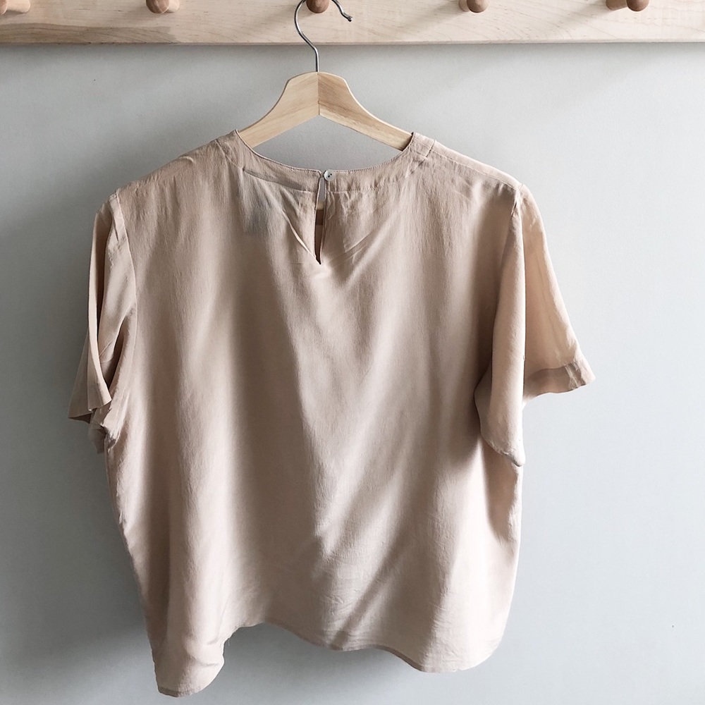Vintage Silk Tee - Picture 7 of 8